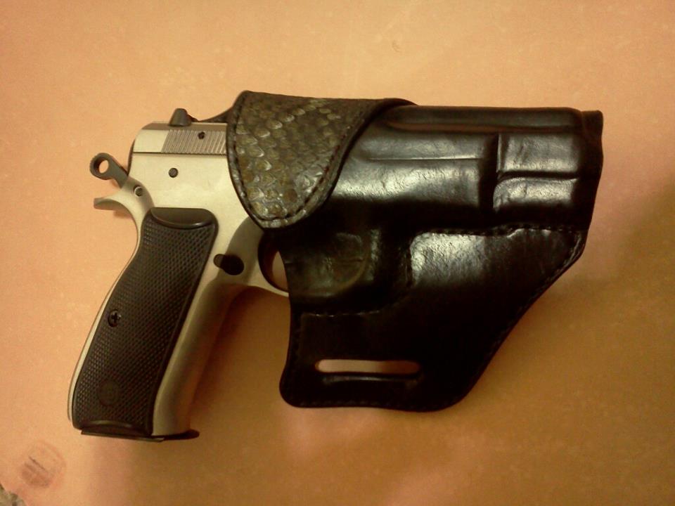 Snake Skin Avanger Gun Holsters, Rifle Slings and Knife Sheathes